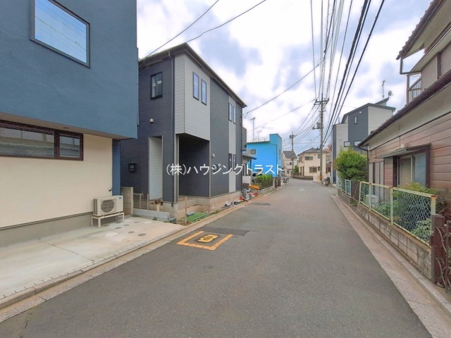 仲介手数料無料　ハートフルタウン所沢東狭山ヶ丘13期・新築全1棟の前面道路含む現地写真
