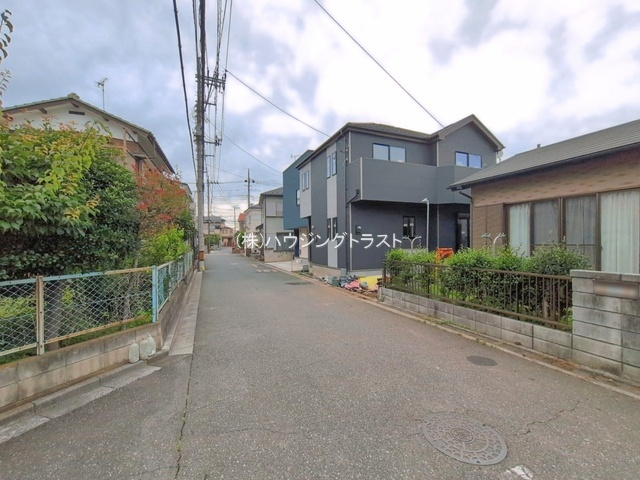 仲介手数料無料　ハートフルタウン所沢東狭山ヶ丘13期・新築全1棟の前面道路含む現地写真