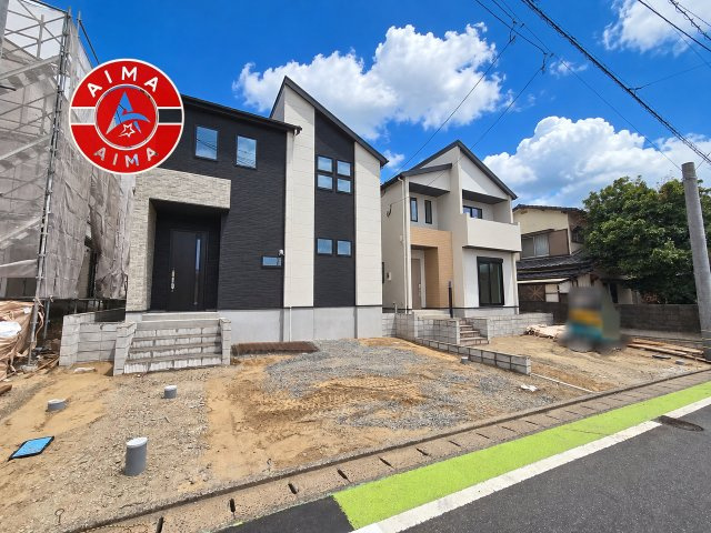 福津市西福間1丁目第6-2棟（2号棟）の前面道路含む現地写真|見学の時間などお気軽にお問い合わせ下さい。