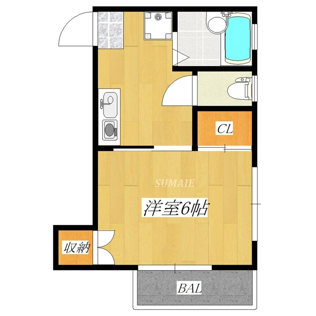 ペリドットの間取り|使いやすい間取りです☆