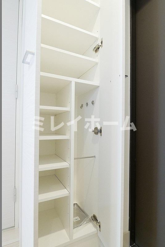 プレミアムキューブ武蔵新田の収納