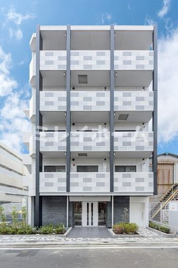 プレミアムキューブ武蔵新田の外観パース