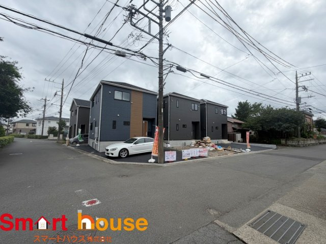 相模原市南区磯部第58　新築全4棟の前面道路含む現地写真