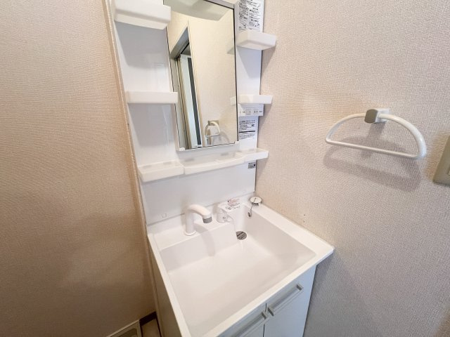 ドルフ東久万の洗面所