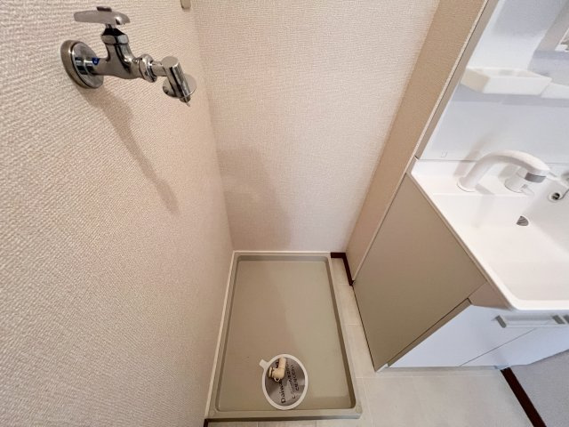 ドルフ東久万の洗面所