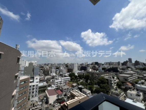 開けた眺望です