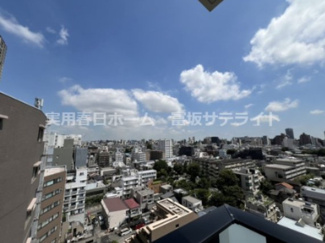 開けた眺望です