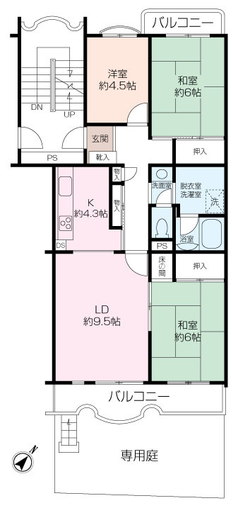 磯子レインボーハイツ6-2号棟の画像
