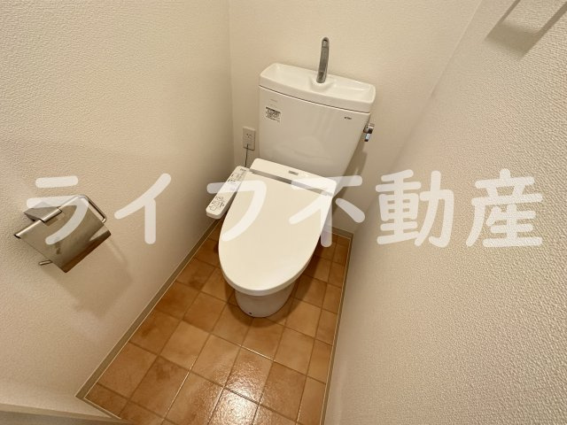 ハイラインⅡのトイレ|落ち着いたトイレです