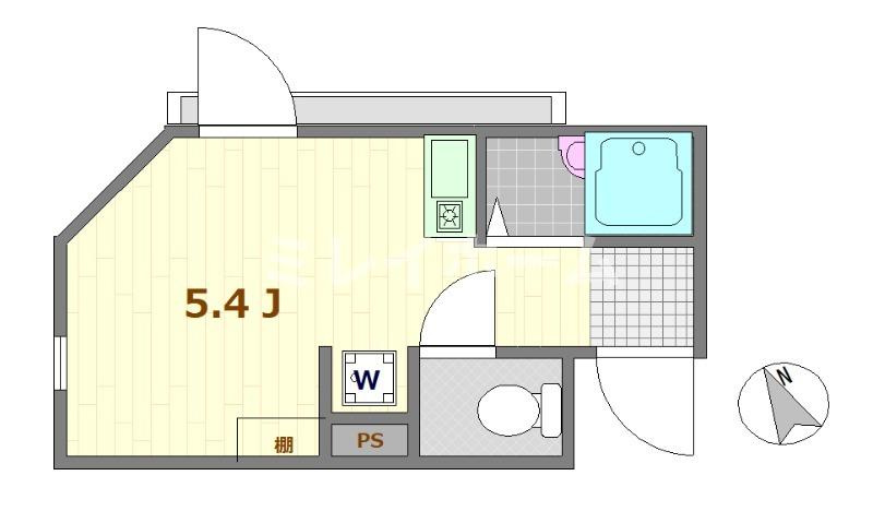 ルークス雑色の区画図