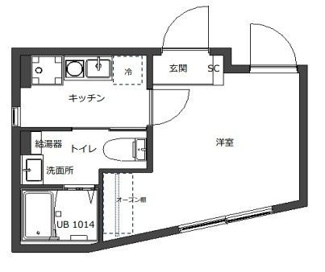 【間取り】 | D-STYLE三ノ輪Ⅱ | 間取りです。