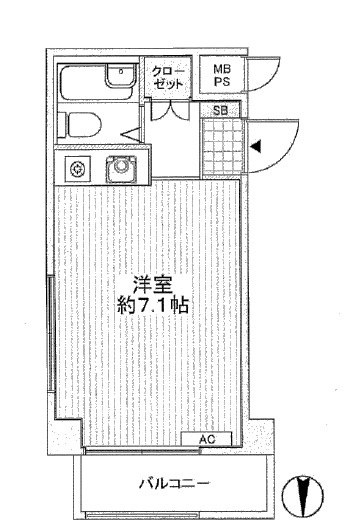 ダイホープラザ高田馬場の間取り
