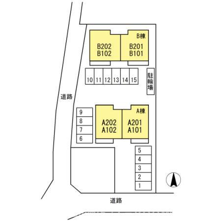 【区画図】 | セジュール　モンレーヴ　A棟