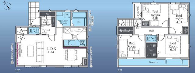 【間取り】 | 新築戸建の3LDKは、人気の間取りとなるため、数多くの物件を取り揃えています。広いリビングルームは、家族だけでなく、知人を呼んでの食事会にも対応可能です。3部屋あるので、子供部屋にすることも可能です。