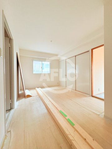 都島北通りマンションの内装|都島北通マンション　リビング