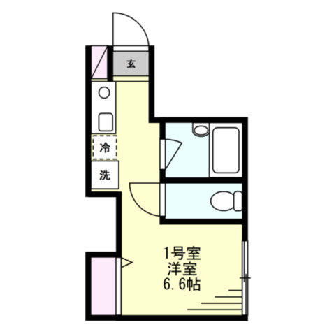 ベイルーム吉野町の間取り