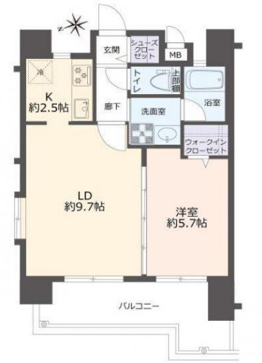 ララプレイスリゾート沖縄県庁前の間取り