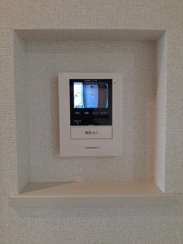 サクラ　ヴィレッジ　クルメ　Ⅱのセキュリティ|TVモニター付きで安心です☆