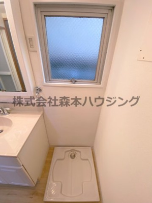 【設備】 | 　橋爪ビル | 室内洗濯機置き場です