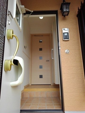 Ｍ　グレインⅡの玄関|落ち着いた玄関です