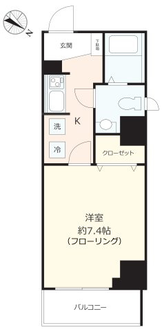 リベール西片の間取り
