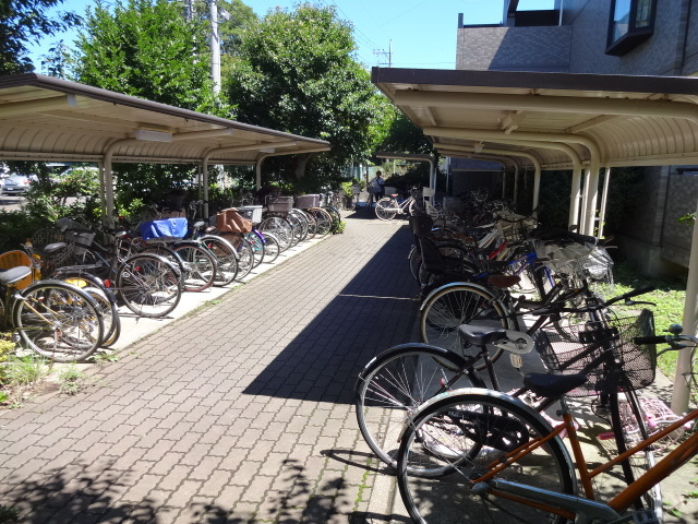 第３緑光コーポラスのその他共用部分|屋根付き駐輪場