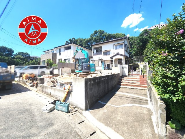 福岡市南区野多目5丁目第6-1棟（1号棟）の外観|デザイン性のある外観です。