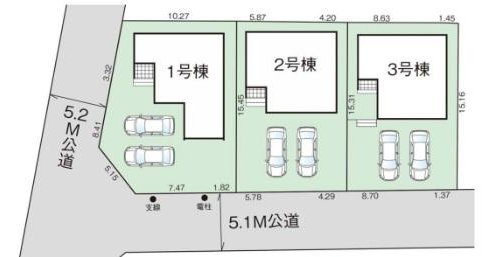 グラファーレ　岡山市東区瀬戸町旭ヶ丘【3期】【仲介手数料無料】の区画図