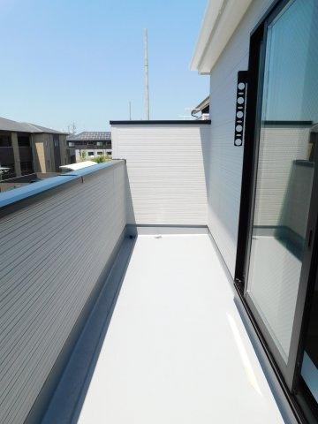 名古屋市港区東茶屋１丁目の新築一戸建のバルコニー|◇バルコニー◇　　南面で陽当り良好なワイドバルコニー！