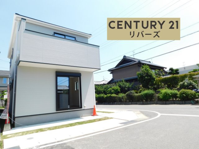 名古屋市港区東茶屋１丁目の新築一戸建の外観|☆限定１棟☆ 　新価格！！いつでもご案内できます♪（お問合せ当日、平日、水曜、夜間でもＯＫ）　長期優良住宅♪　南東角地！　駐車２台！　大型ＷＩＣやＳＩＣなど収納豊富！　小学校徒歩７分♪　公園徒歩２分♪