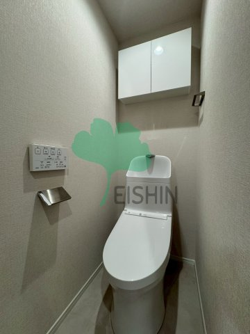 シャルマンコーポ博多のトイレ|清潔感のあるトイレです。