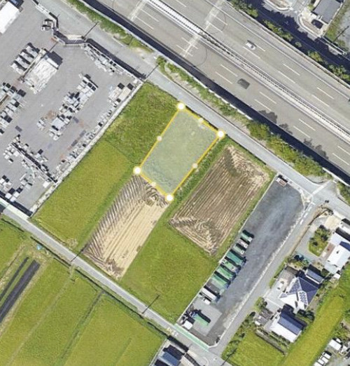 草津市山寺町の事業用地