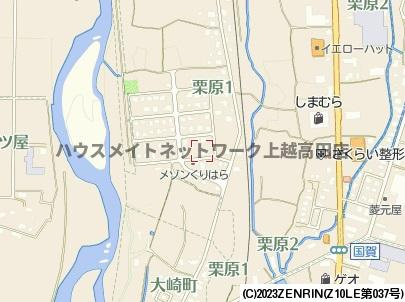 グレースＡの地図|位置図
