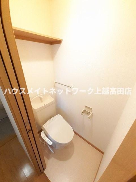 グレースＡのトイレ|温水洗浄暖房便座