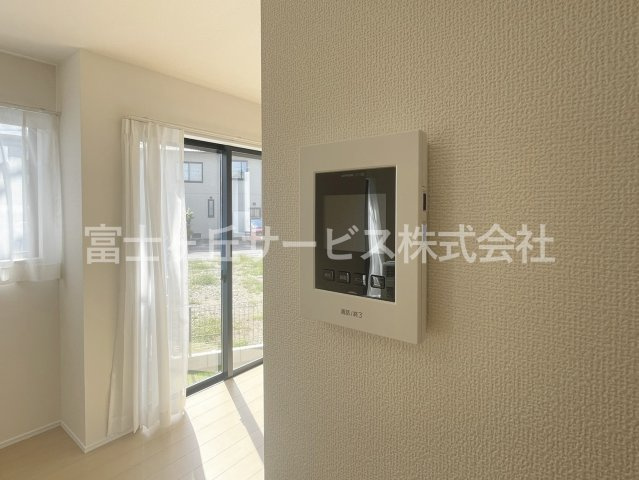 【セキュリティ】 | 島田市御仮屋町 新築一戸建て A号棟 | TV付きインターフォンです