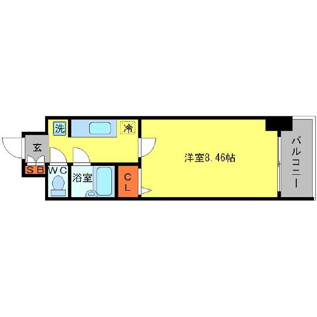 シェルクレールの間取り