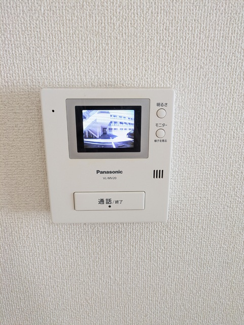 モニター付きインターホン♪