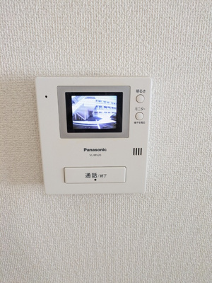 モニター付きインターホン♪