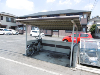 ■入居者専用の駐輪場です