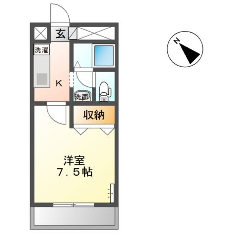ピアリープレイスの間取り
