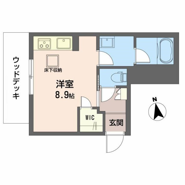 ＫＩコーポレーション玉姓町の間取り