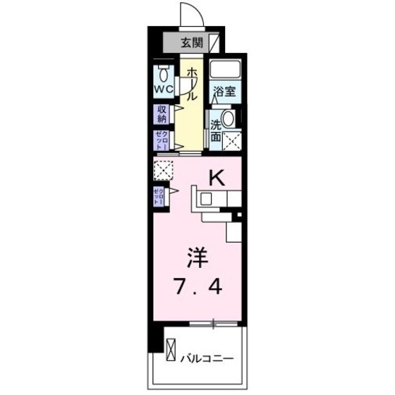 メルヴェーユの間取り