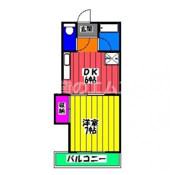 【間取り】 | レジデンス山崎 | レジデンス山崎の間取り