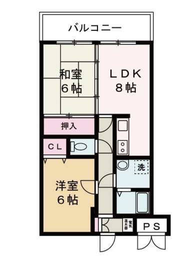 【間取り】 | リバーサイド白鷺