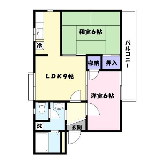 【間取り】 | ココロンハイツ小谷（SL)