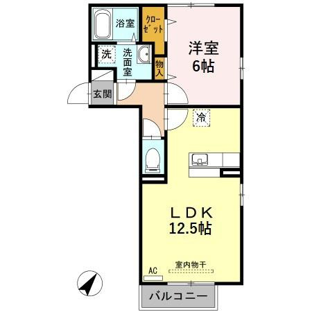 【間取り】 | サンモール・都６