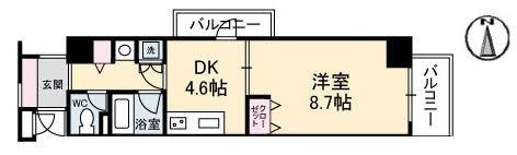 【間取り】 | メゾン・ド・ナリヤA棟