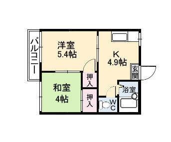 【間取り】 | メゾンリアル２