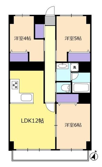 【間取り】 | グリーンヒル草加松原
