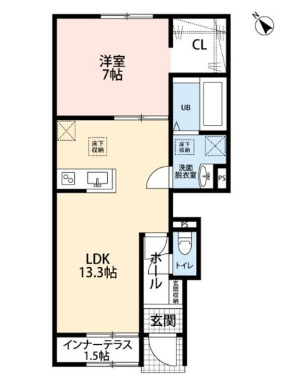 【間取り】 | リーブルファイン越谷蒲生